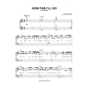 How Far I'll Go (from Moana)